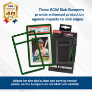 BCW PSA Slab Bumpers – 6 Pack (Choose Color) or 8-Pack Variety – Slab Protectors