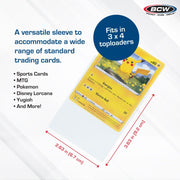 BCW Standard Penny Sleeves – Packs or Full Case (200–10000 ct) – Free Shipping