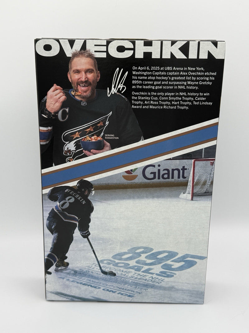 Ovi’s Great Crunch Cereal (2025) Alex Ovechkin Washington Capitals SEALED