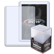 BCW Toploader Card Holders – Standard, Premium & Thick Sizes (Free Shipping)