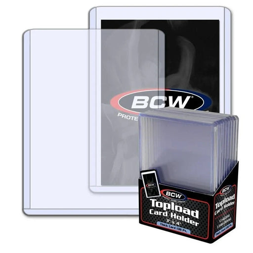 BCW Toploader Card Holders – Standard, Premium & Thick Sizes (Free Shipping)