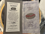 Hamilton Collection Plate Star Wars Space Collection Star Destroyer with COA